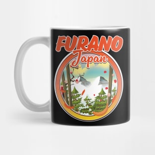 Furano Japan travel logo Mug